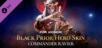 For Honor Black Prior Hero Skin