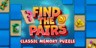 Find The Pairs: Classic Memory Puzzle