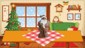 The Jumping Choco Santa