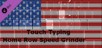 Touch Typing Home Row Speed Grinder - USA American Skin