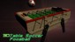 3D Table Soccer Foosball